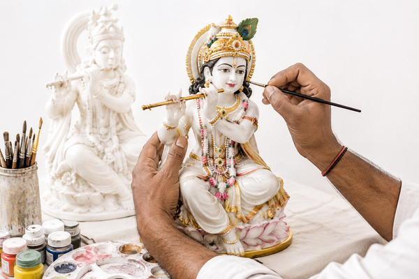 Murti Painting and Shringar Services: Giving Old Idols a New Divine Look
