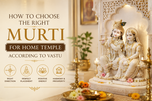 Choose correct murti according to vastu