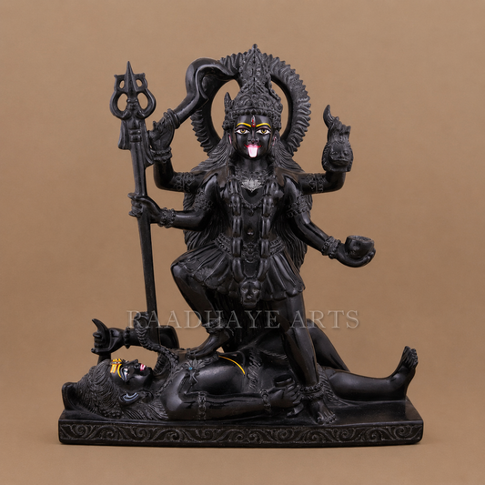 Maa Kali Grace Marble Murti - 9 Inch