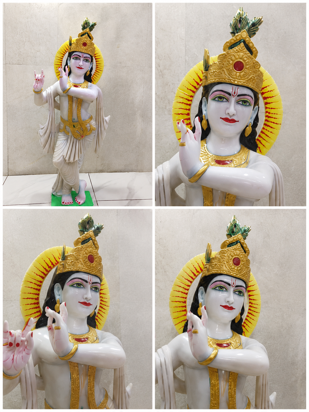 Krishna Murti Colour Restoration after