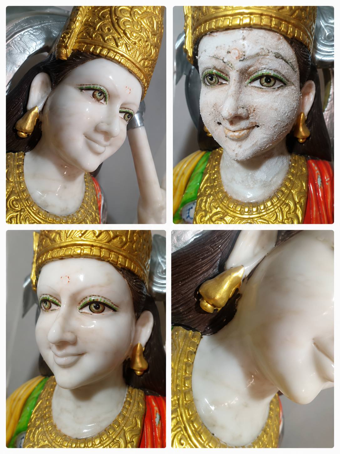 Murti Repainting & Detailing before
