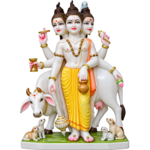 Anasuya Nandan Dattatreya Marble Murti