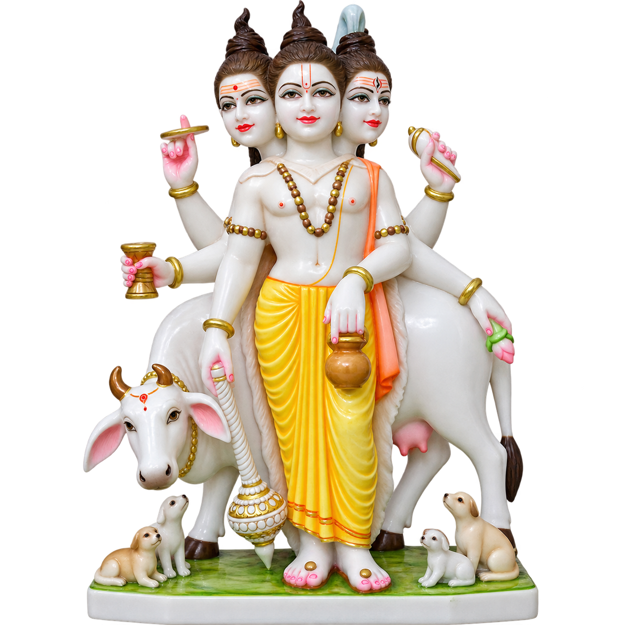 Anasuya Nandan Dattatreya Marble Murti