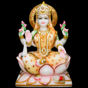 Goddess Lakshmi Marble Murti