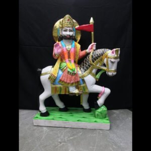Ramdev Ji Devotional Marble Murti
