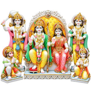 Shri Ram Darbar Marble Murti