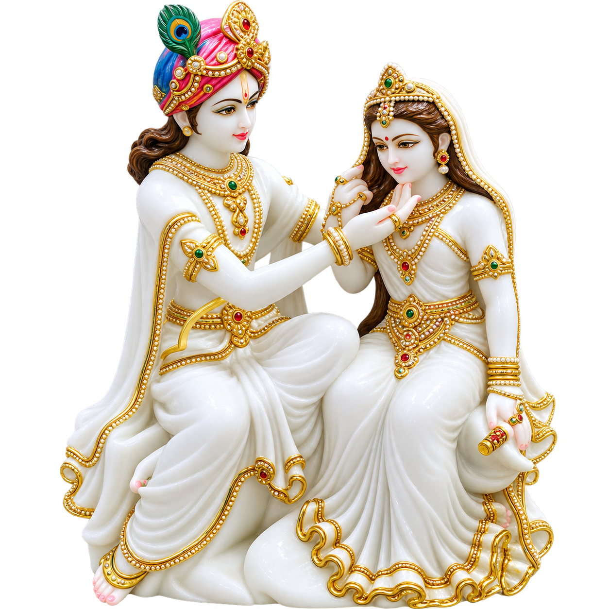 Madhav Darshan Krishna Ji Marble Murti