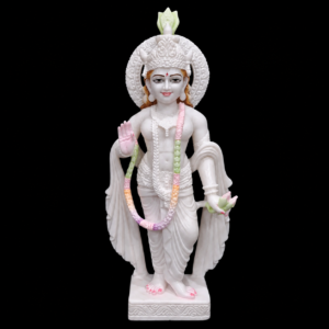 Radha Rani Marble Murti
